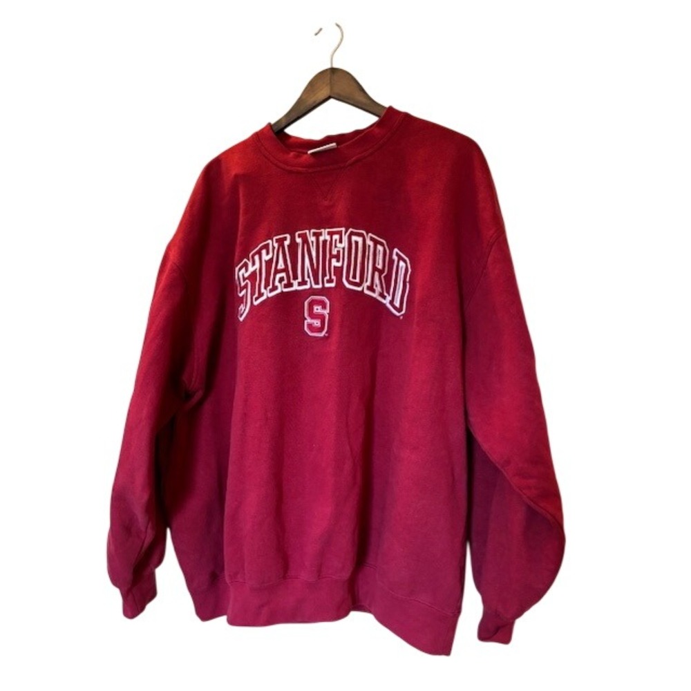 NCAA VF Imagewear Stanford University Cardinal Red Embroidered Sweatshirt 2XL